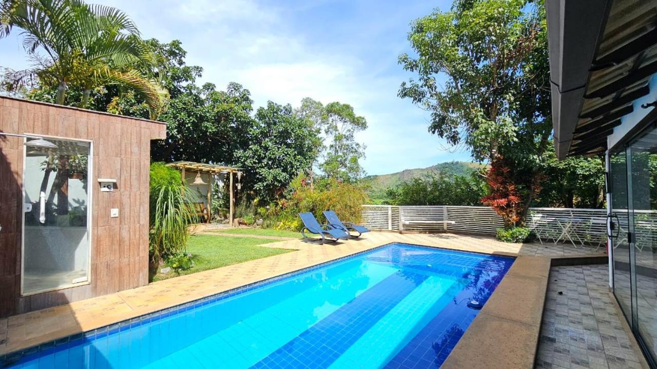 Casa De Campo - Vista Da Montanha Villa Petrópolis Exteriör bild